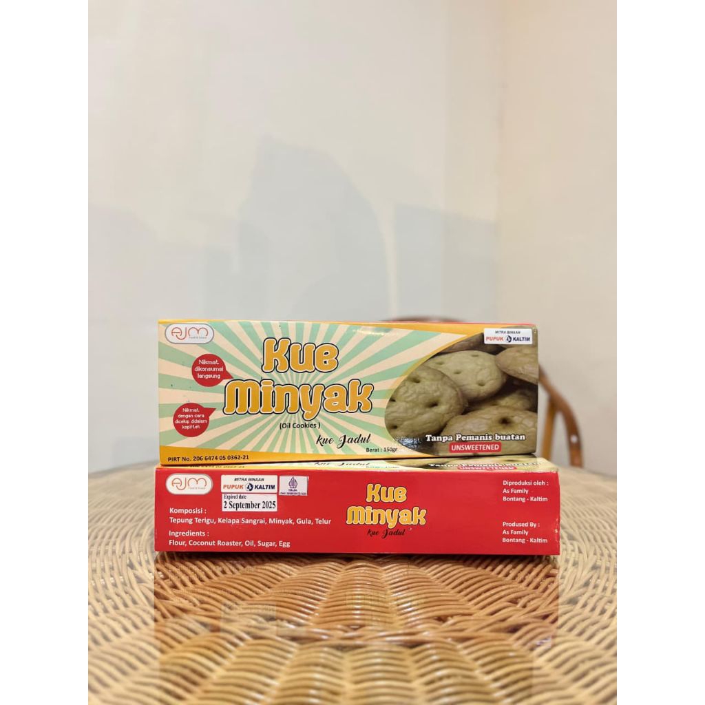 

KUE AJM JADUL— KUE MINYAK TANPA PEMANIS BUATAN RENYAH GURIH