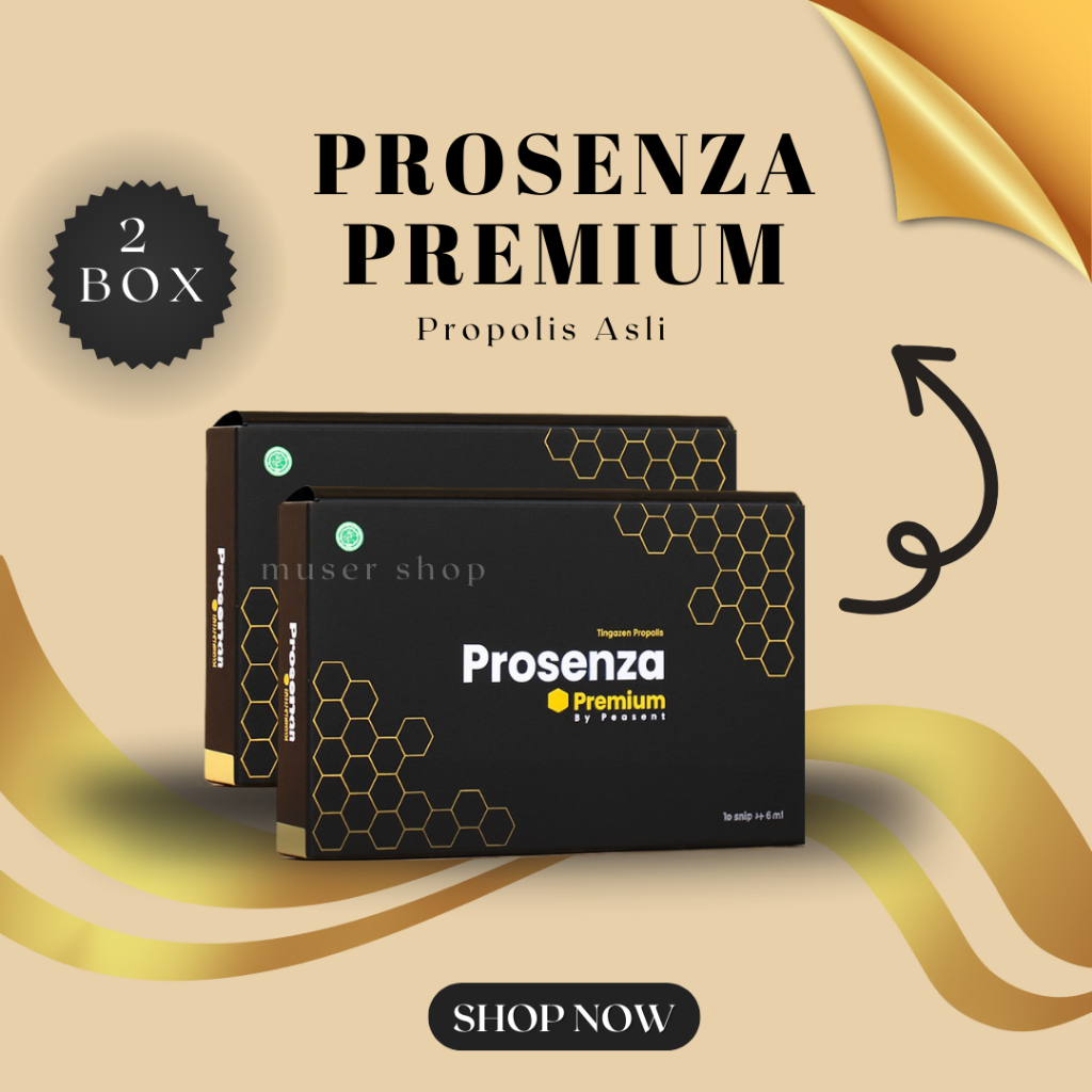 Muser Shop [Promo Herbal Alami] Propolis Prosenza Premium | Prosenza by Prozant | Menjaga Daya Tahan