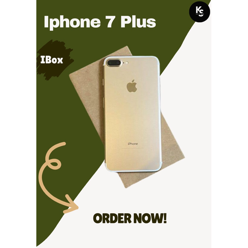 IPhone 7 Plus 128gb second IBox Murah Bergaransi