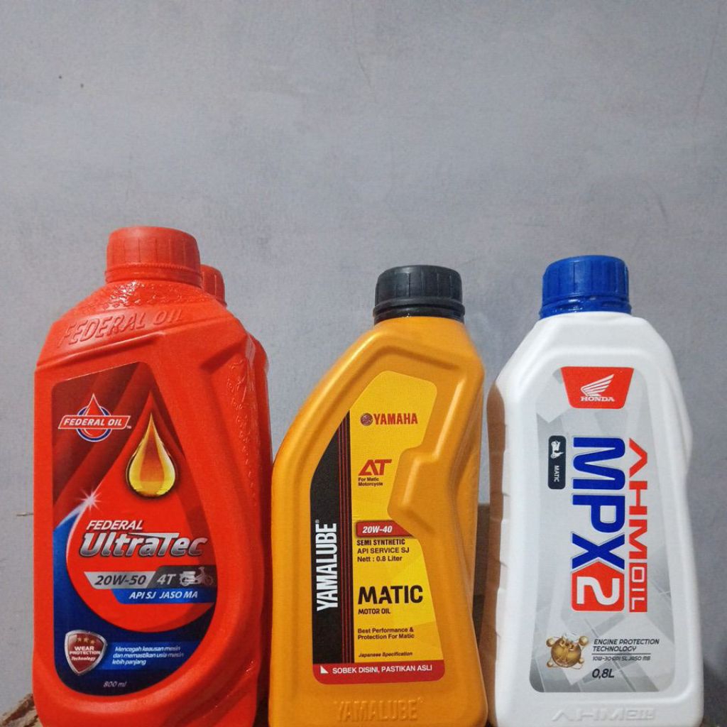 Oli Mesin Matic Motor Honda MPX 2