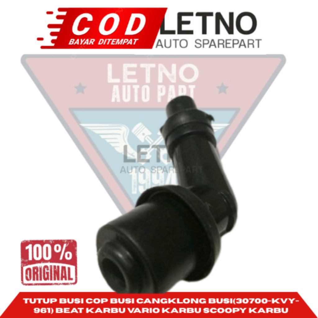 TUTUP BUSI COP BUSI CANGKLONG BUSI(30700-KVY-961) BEAT KARBU VARIO KARBU SCOOPY KARBU KUALITAS HONDA