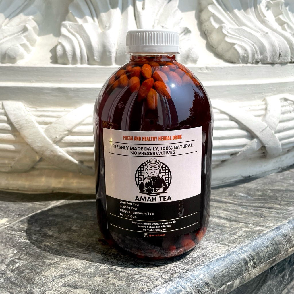 

Lo Han Guo / Teh Lo Han Guo - 1 liter (Siap Minum) | by Amah Tea