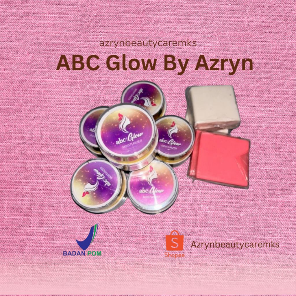 ABC GLOW CREAM GRATIS SABUN WAJAH  BY AZRYN