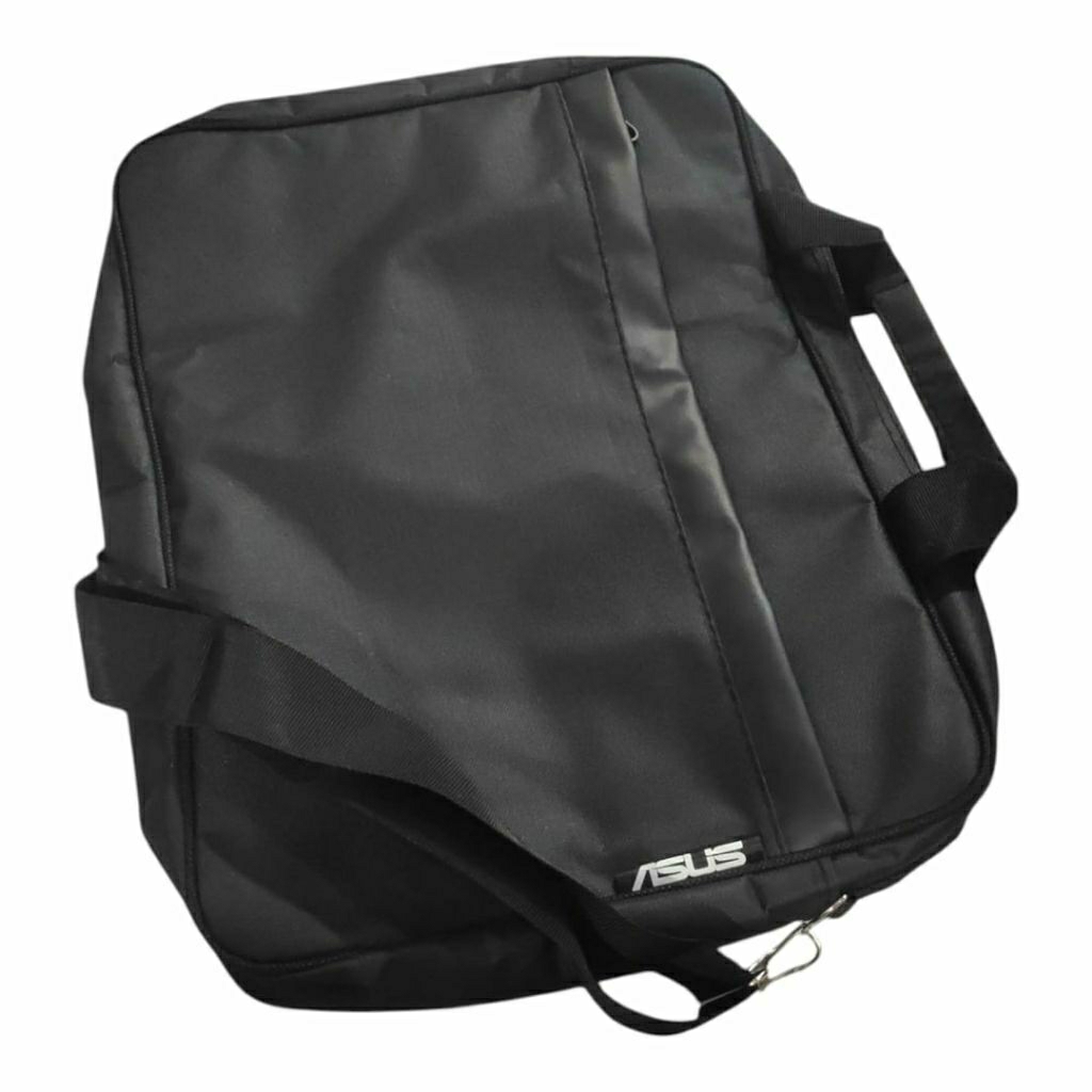 TAS SELEMPANG LAPTOP ASUS, ACER, LENOVO, HITAM POLOS, NOTEBOOK 14 INCHI  TERBARU