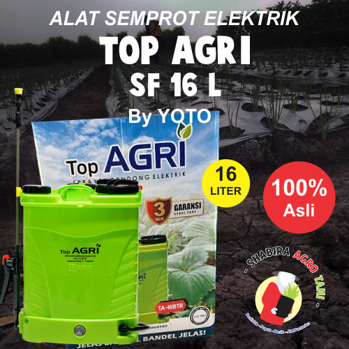 SPRAYER GENDONG ELEKTRIK TOP AGRI 16LITER