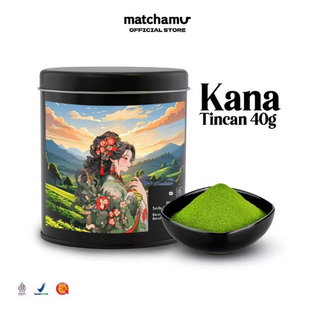 

Matchamu Kana - Tin 40g Ceremonial Grade Matcha