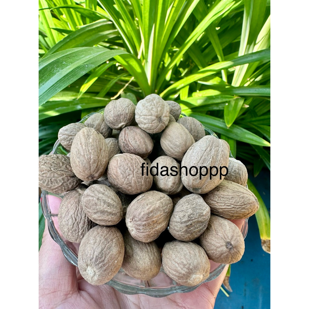 

biji pala bulat kupas 100gram 50gram kualitas export