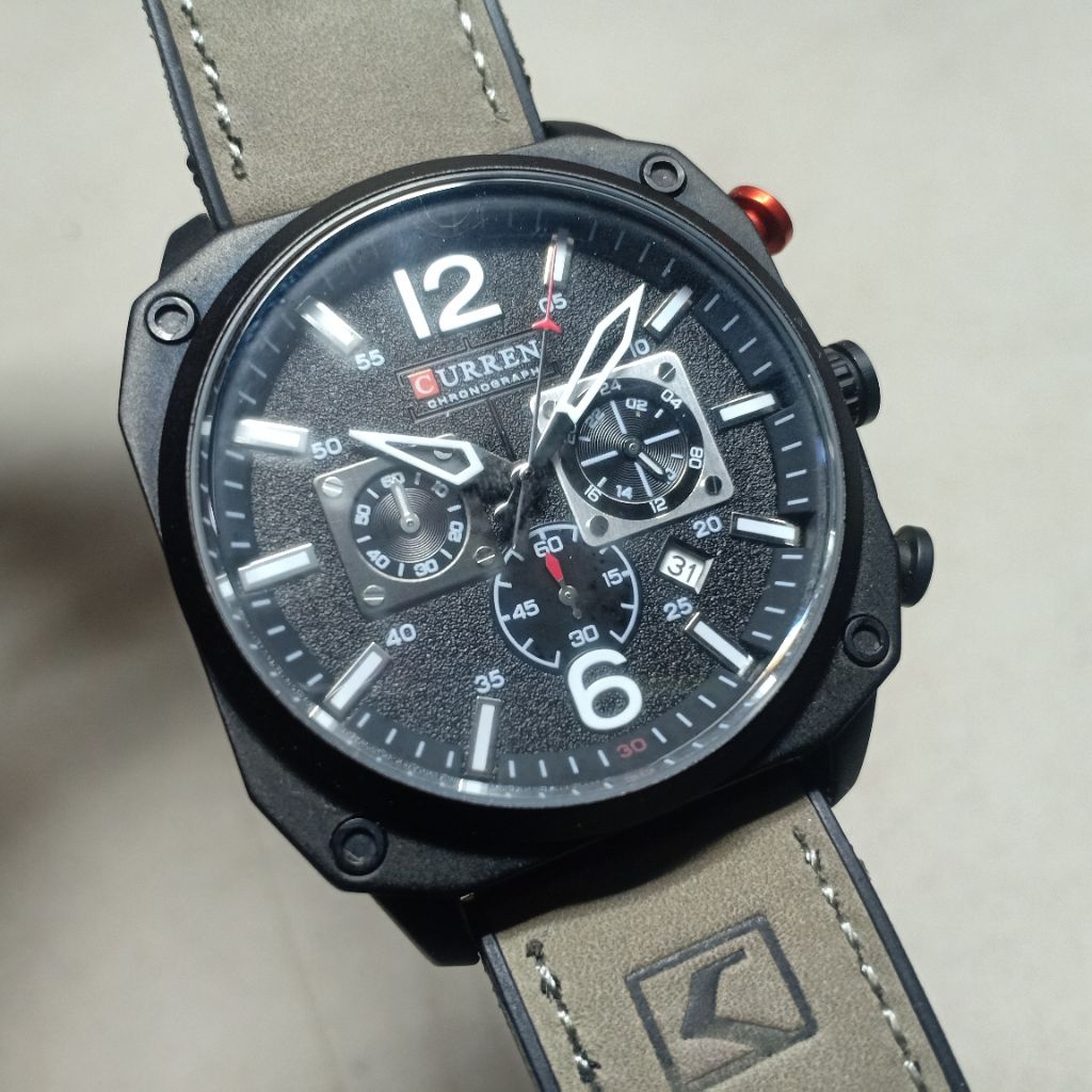 Jam Tangan Pria Curren M:8398 Chronograph