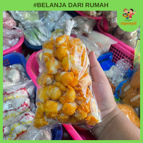 

Batagor Seblak Kering / Kerikil / Lidah Bandung Serba 5000