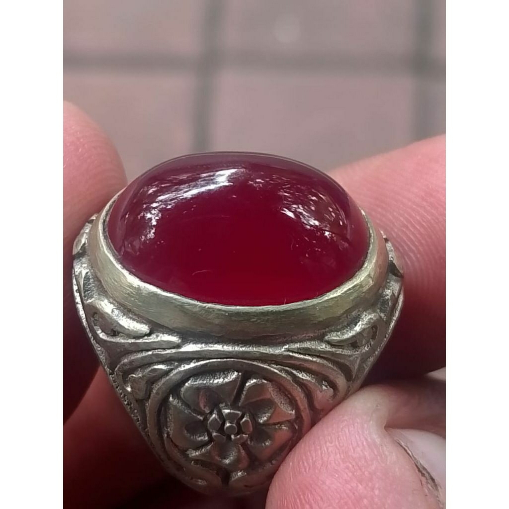 Batu Akik Redbaron Pacitan Natural