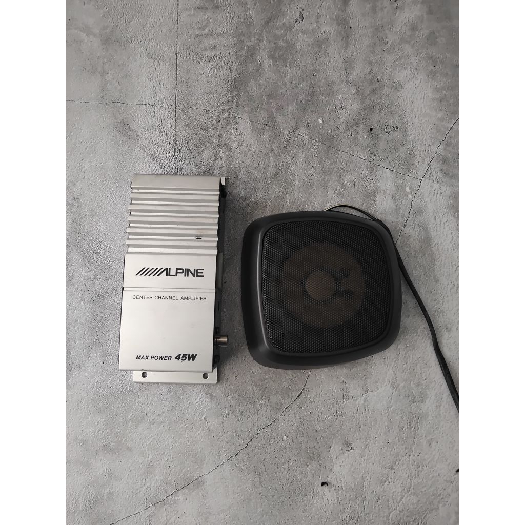 Speaker Center Alpine