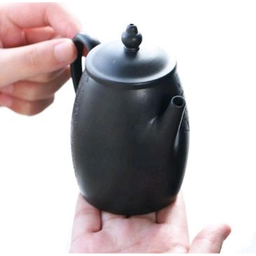 Authentic Yixing Zisha WuJin Sand FullHandMade Elegant Teapot