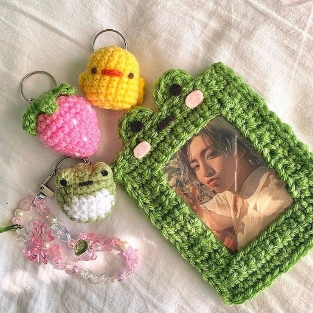Photocard Holder Crochet Cute