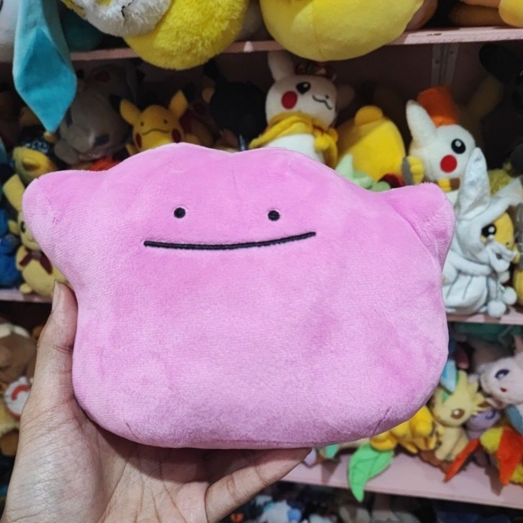 Boneka Pokemon Ditto Original Pokemon Center 2017