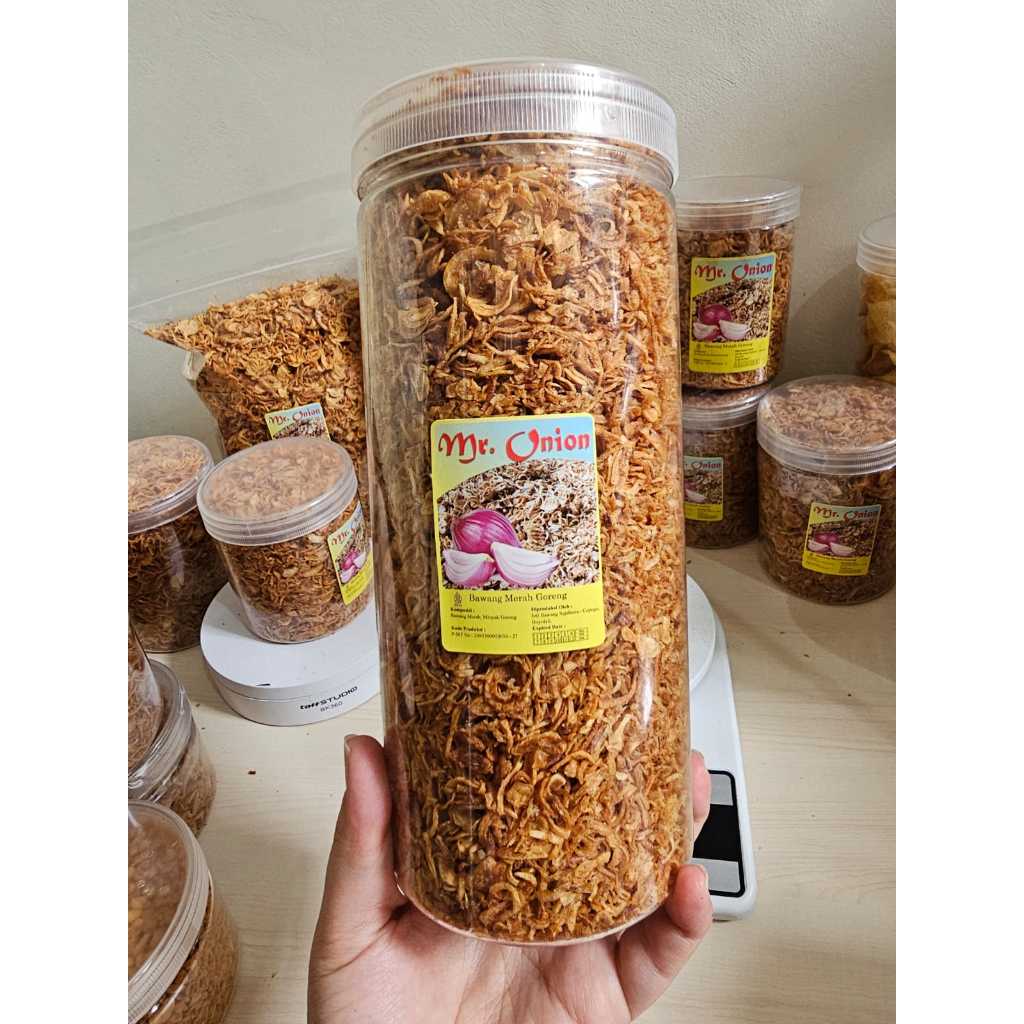 

Bawang Merah Toples Jumbo 400gr – Praktis & Tanpa Pengawet