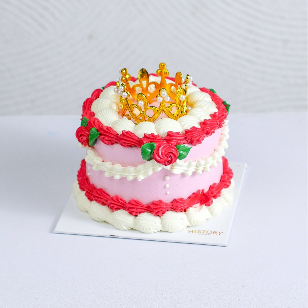 

HistoryCake Kue Tart Ulang Tahun Birthday Cake Mini Rasa Red Velvet Viral Bandung