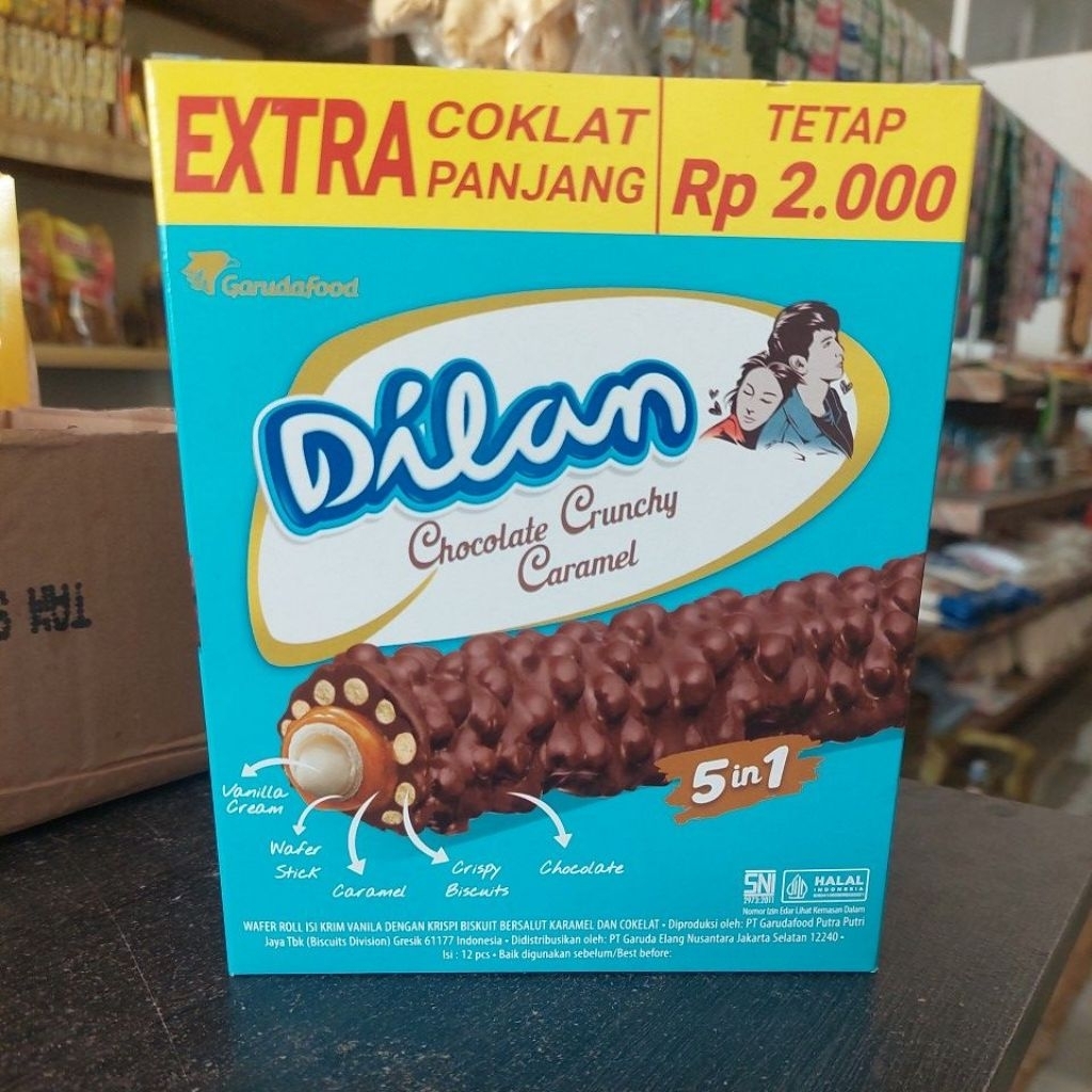 

Dilan Chocolate Crunchy Caramel 25gr