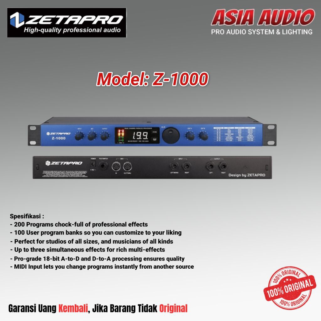 EFFECT VOCAL ZETAPRO Z-1000