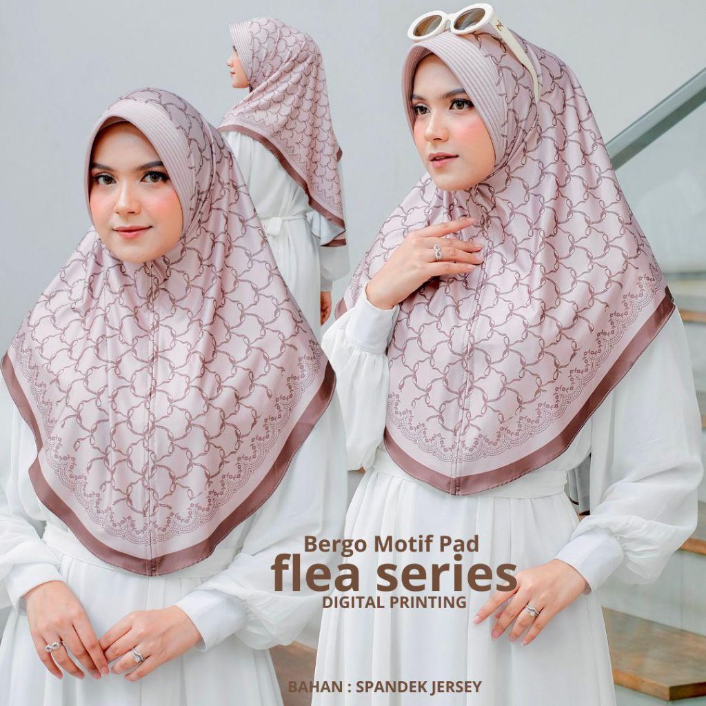 HIJAB INSTAN/HIJAB BERGO/HIJAB MOTIF RIBBON