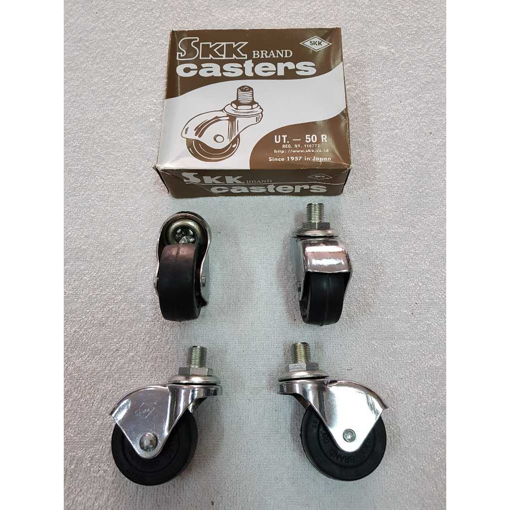 RODA KURSI SKK UT-50R / RODA KARET BULAT KURSI MEJA ETALASE (1 SET)