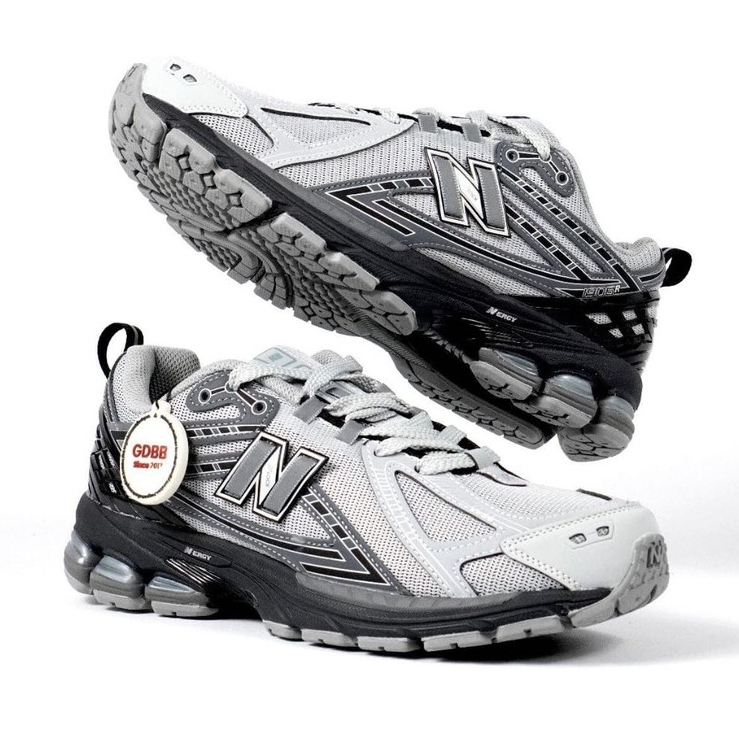 Sepatu New Balance NB 1906R Brighton Grey Black Sepatu Casual Gym Olahraga Joging Pria Wanita