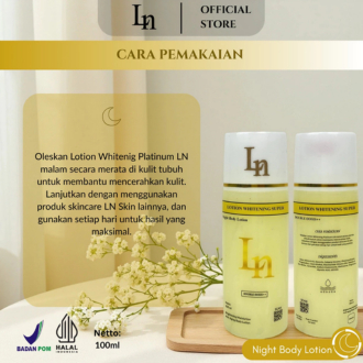 TERMURAH PROMO Hb doubel dosis++ LN  BPOM Malam handbody lotion dosis tinggi PEMUTIH BADAN
