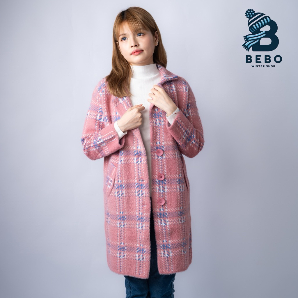 Women Korean Coat Jaket Mantel Wool Korea Wanita