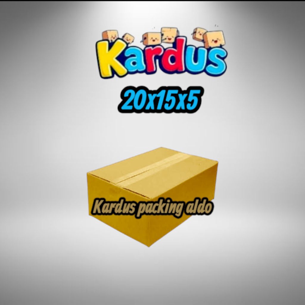 

kardus box packing 20×15×5