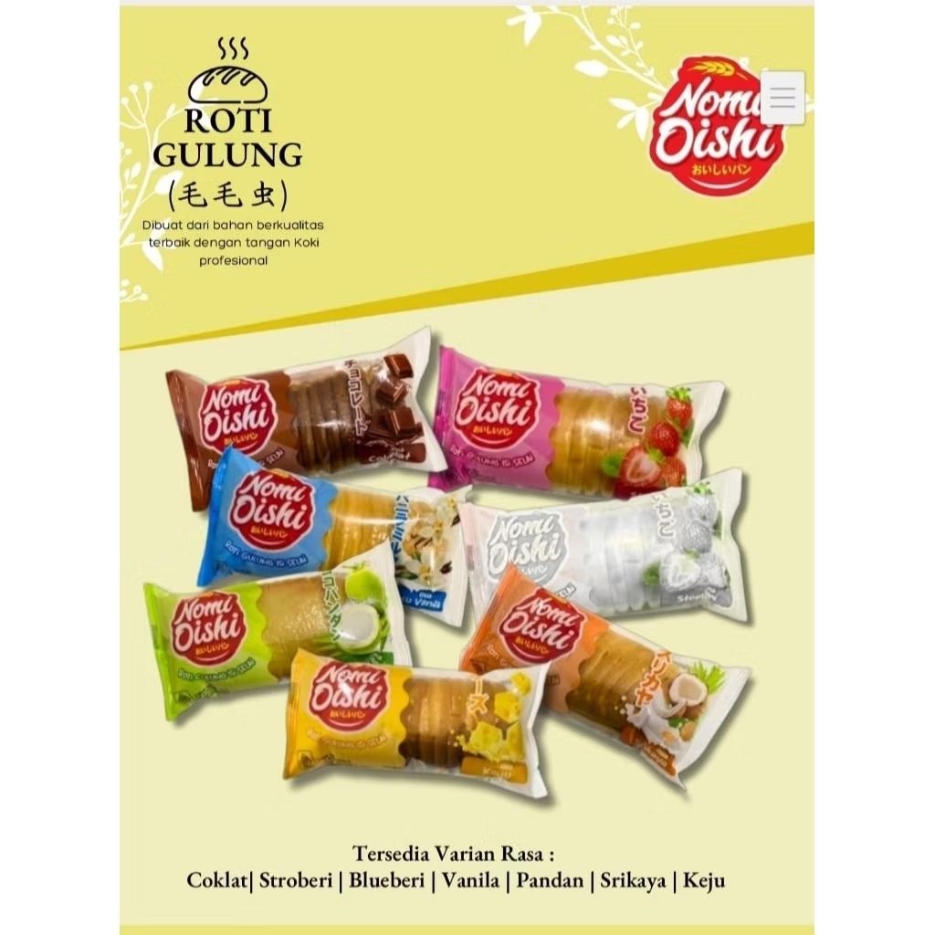 

roti nomi oishi harga satuan