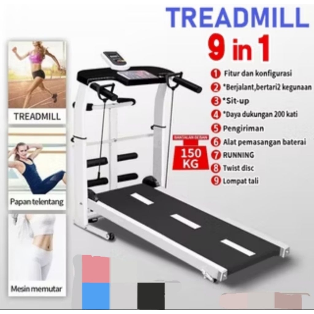 TREADMILL MANUAL LIPAT KECIL ( SECOND )