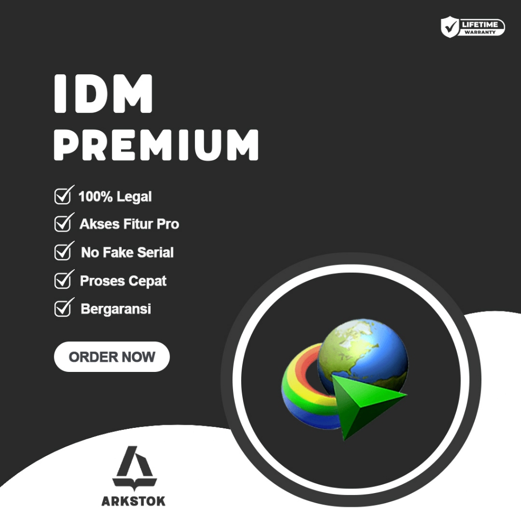 IDM Internet Download Manager Lifetime Full Garansi Permanen
