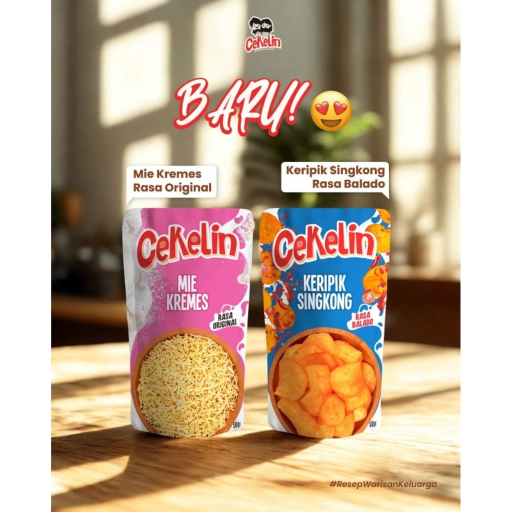 

New Keripik Singkong Balado 50 gram | Snack ultah Anak | Hampers Ulang Tahun Anak Kripik Singkong Balado 50gr