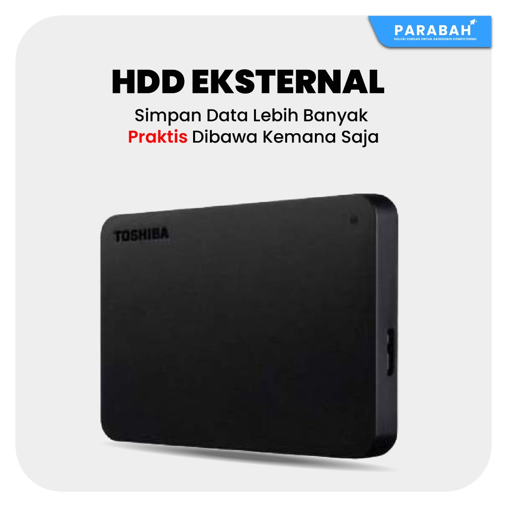 Toshiba Harddisk Eksternal 500GB Original Hardisk Eksternal Hard Drive Toshiba Canvio