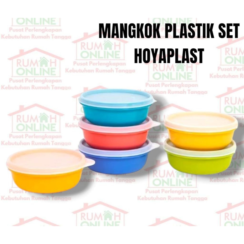 MANGKOK PLASTIK SET HOYAPLAST