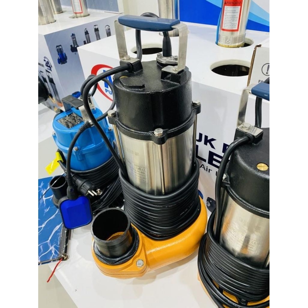 Pompa Celup Air Kotor Nasional 250Watt Submersible Pompa Kuras Banjir