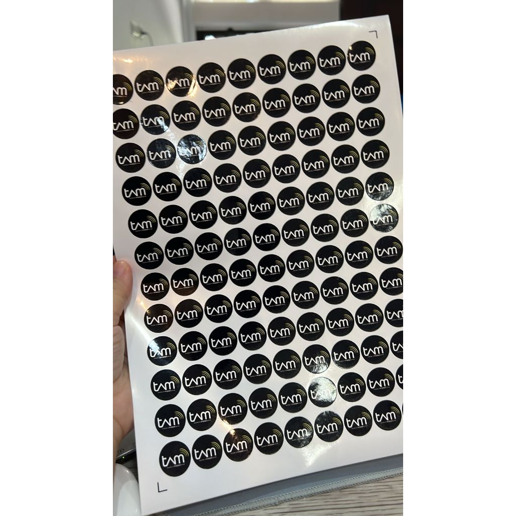 

216 pcs Segel Tam/Sticker Hp Vinyl Tahan Air