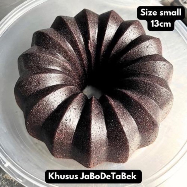 

Bolu Ketan Hitam Keju Mini 13cm
