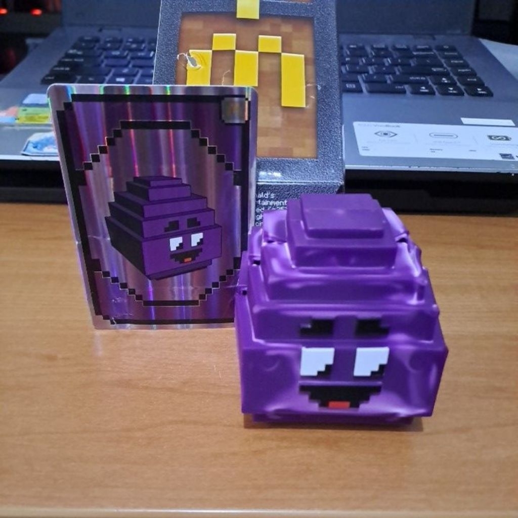 Grimace Egg Mcdonald's Minecraft Special Meal