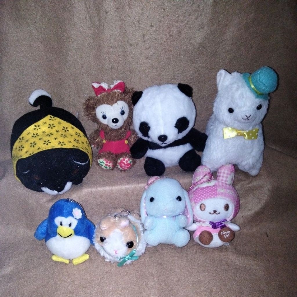 Amuse Loppy,Alpaca,Panda, marmut,Kelinci, kucing, teddy, shiba