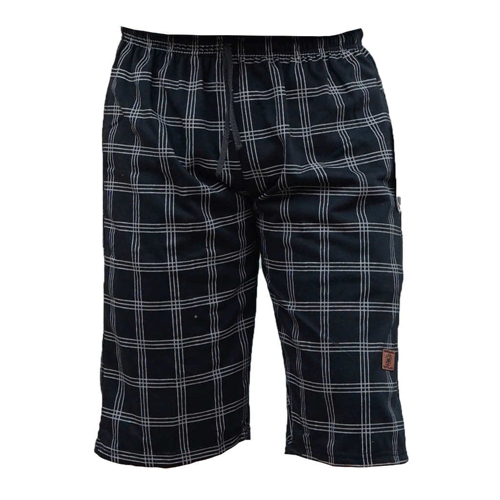 Celana 3/4 Pendek Pria Wanita Dewasa Jumbo Katun Babyterry Bawah Lutut