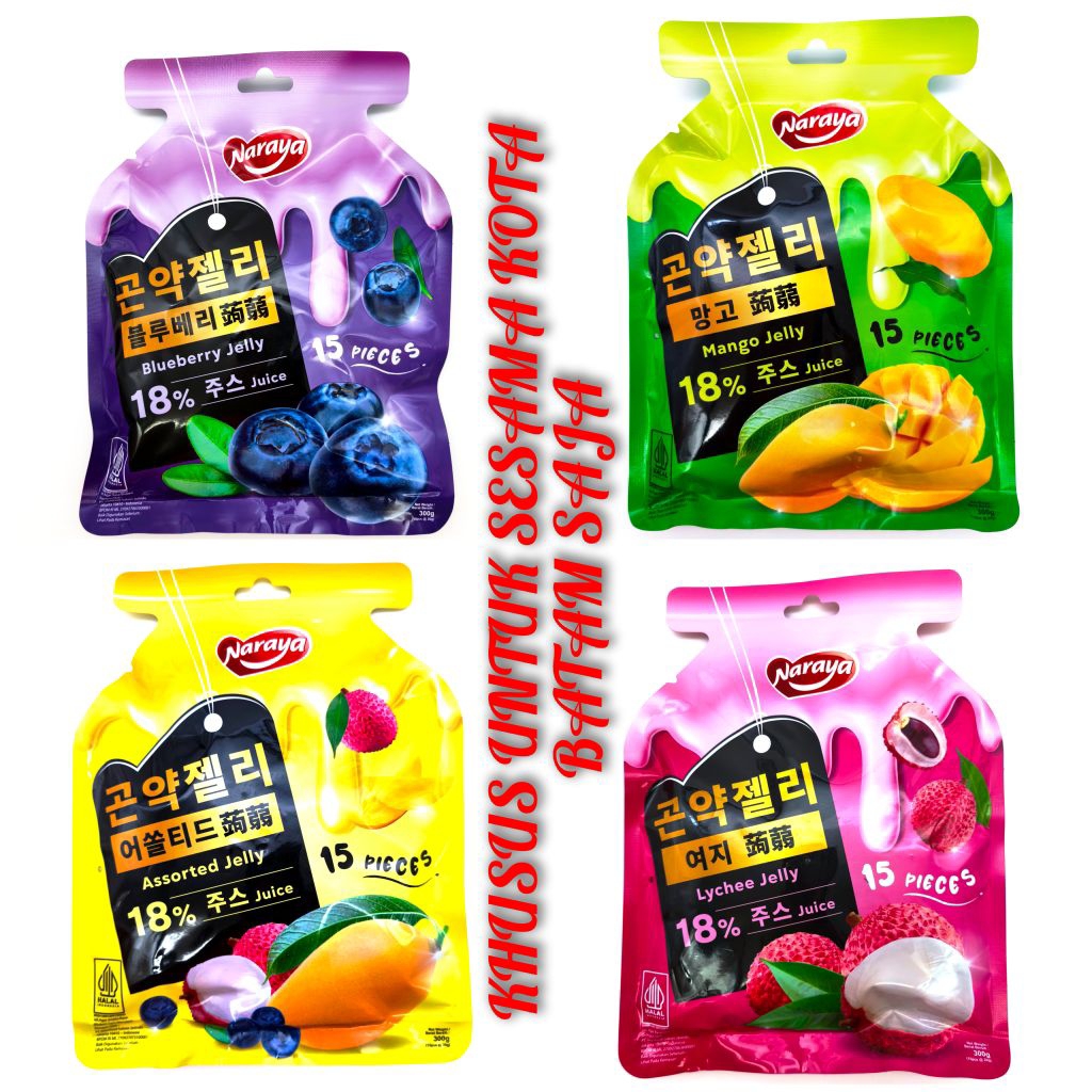 

Naraya Jelly Rasa Buah 300 gram