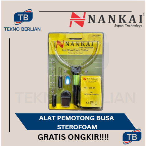 

NANKAI Styrofoam Cutter Alat Potong Pemotong Gabus Spon Busa Listrik