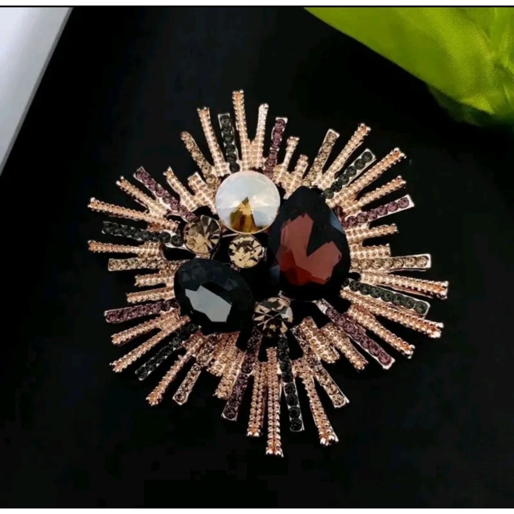 Bros Premium Bros Jilbab Bros Ornamen Permata Model Simple Elegan