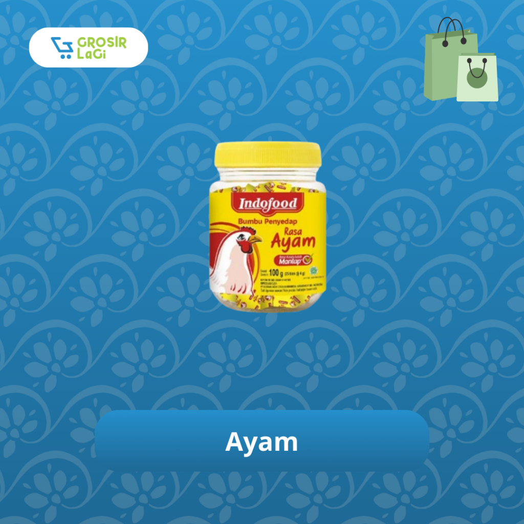 

INDOFOOD BUMBU KALDU BLOK TOPLES\CUBE 100GR 1 TOPLES ISI 25 PCS