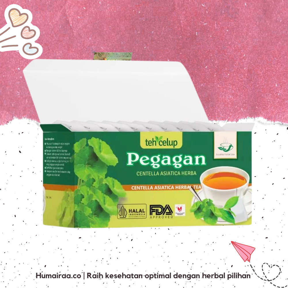 

Teh Celup Pegagan Tazakka 100% ORIGINAL TANPA RAGU OBAT HERBAL BPOM HALAL MUI DINKES PIRT