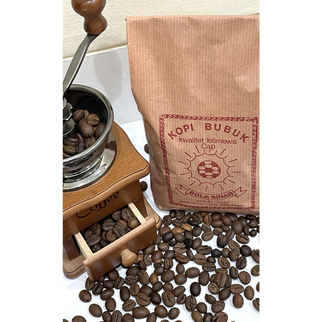 

Kopi robusta super kopi bubuk bola sinar robusta super - kopi lampung, kopi bubuk, biji kopi