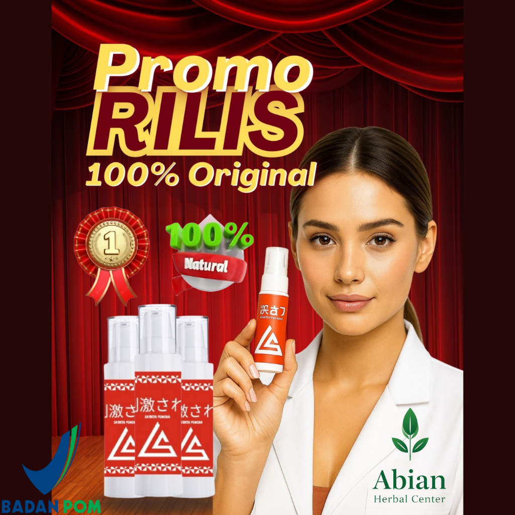 Spray Sareta Funsha Obat Herbal Pria Dewasa Spray Vitalitas Tahan Lama Atasi Ejakulasi Dini Gonore S