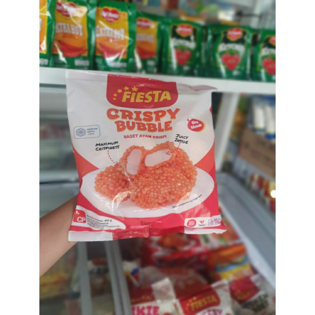 

Fiesta Crispy Bubble 400g Instant Only