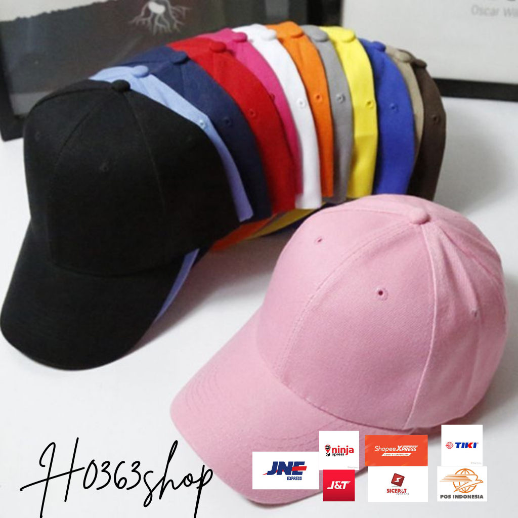 H0363shop - Topi baseball polos - topi unisex baseball polos - topi polos pria baseball - topi baseb