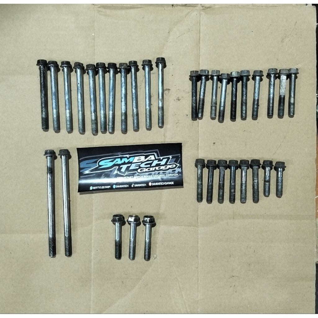 BAUT MESIN SUPRA 125/KARISMA ORIGINAL COPOTAN